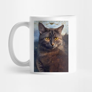 Fantasy cat: Gray Mug